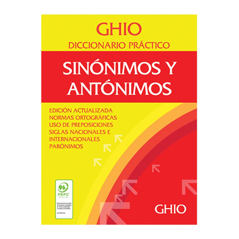 Diccionario Practico Sinonimos Y Antonimos Tapa Flexible Ghio