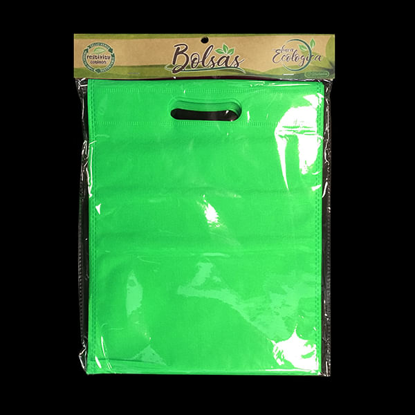 Bolsas De Dulce Tnt 31 x 25 Cm Verde Lima 10 Unidades Festivity