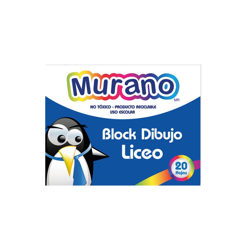 Block Dibujo Medium 99 1/8 20 Hojas Murano - Dimeiggs