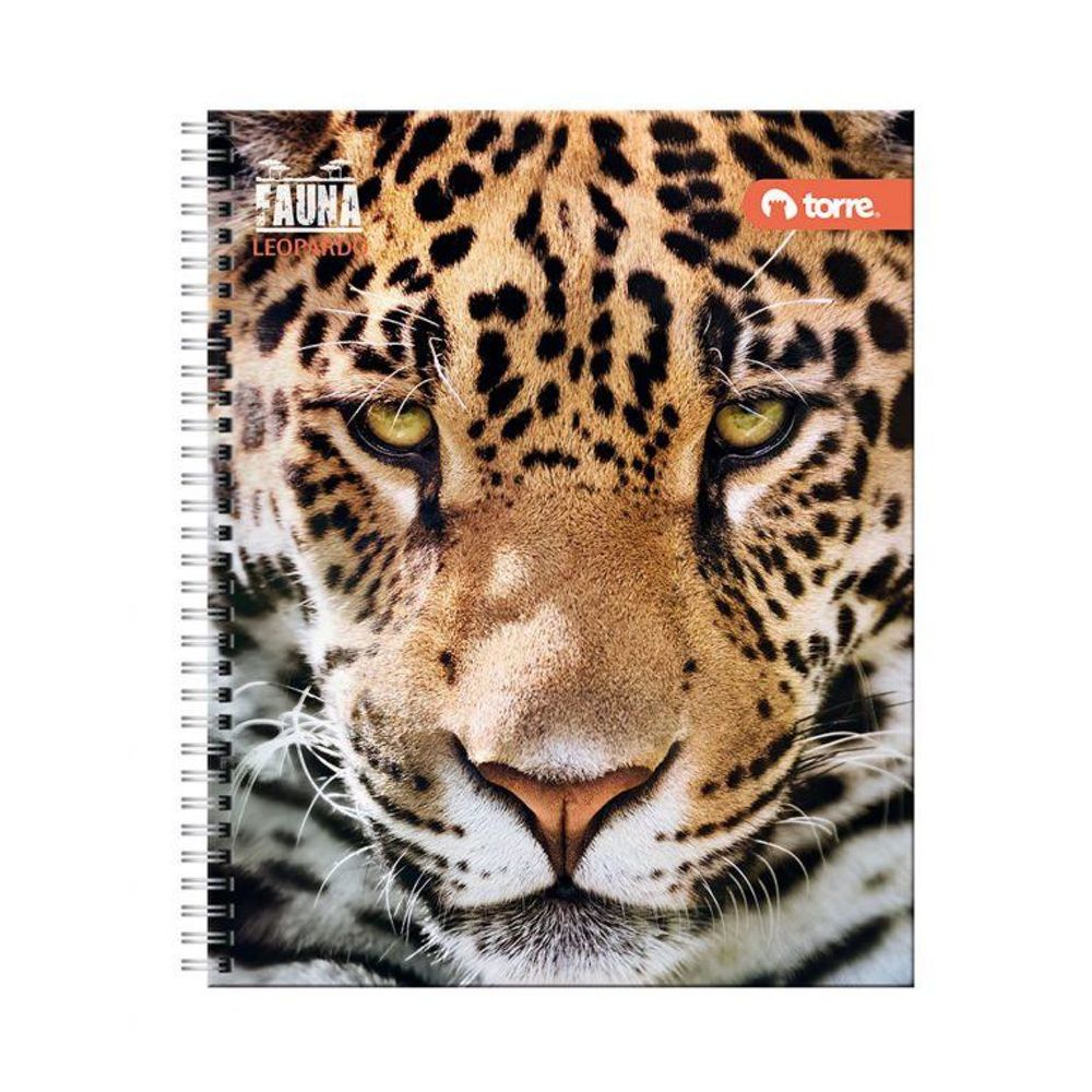 Cuaderno Universitario Clasico Fauna  100 Hojas 7 Mm Torre