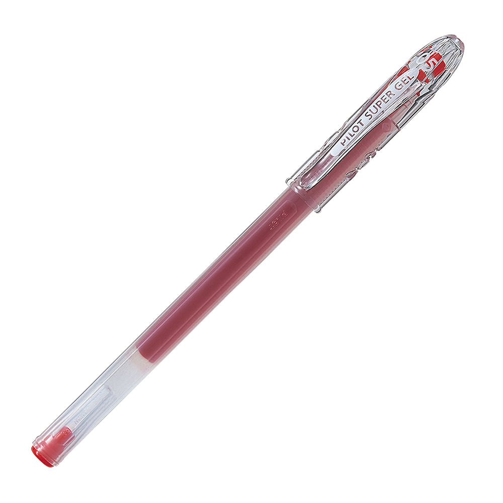 Lapiz Tinta Gel Super Gel 0,5 Mm Rojo  Pilot