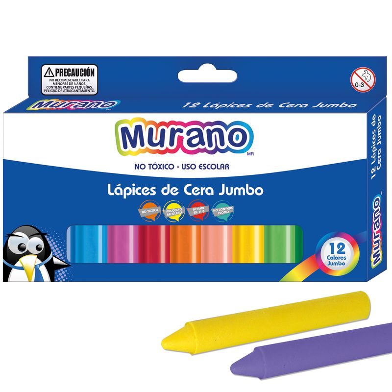 Set de Crayones para Niños 12 Colores