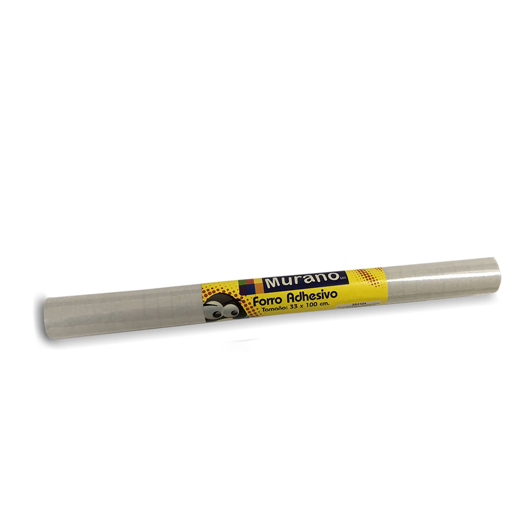 Rollo De Forro Adhesivo Transparente – 0.5 X 3 Metros, Polipropileno, Autoadhesivo, Para Libros O Manualidades