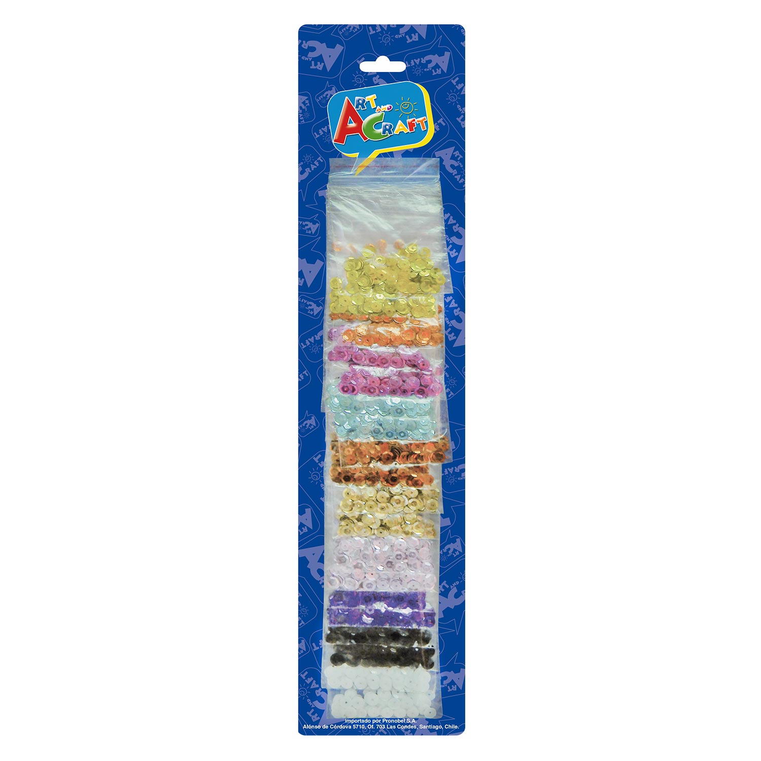 Bolsitas Con  Figuras Lentejuelas Colores Surtidos 20 Unidades Art & Craft