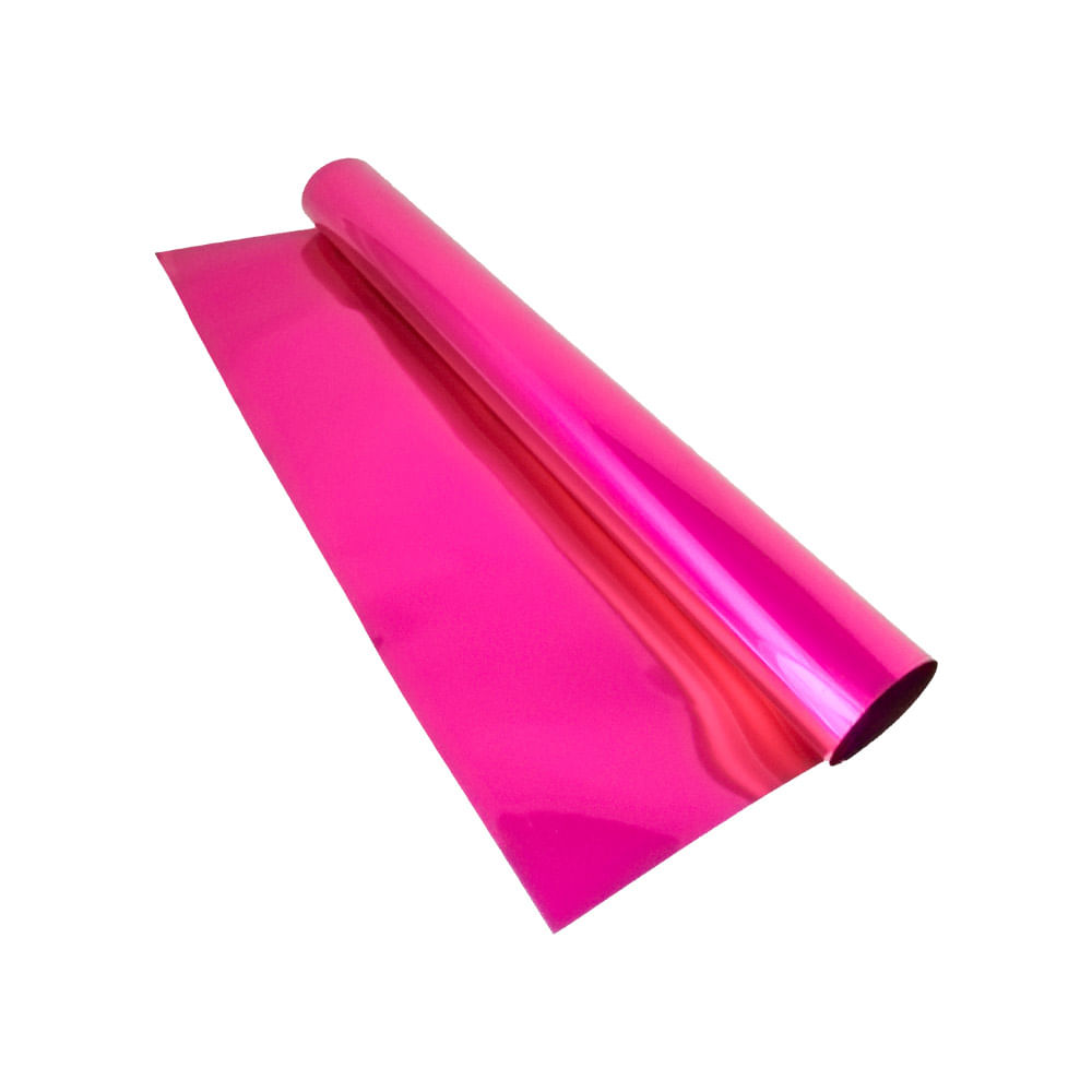 Papel Metalico 40 Mic 50 X 70 Cm Fucsia Art & Craft