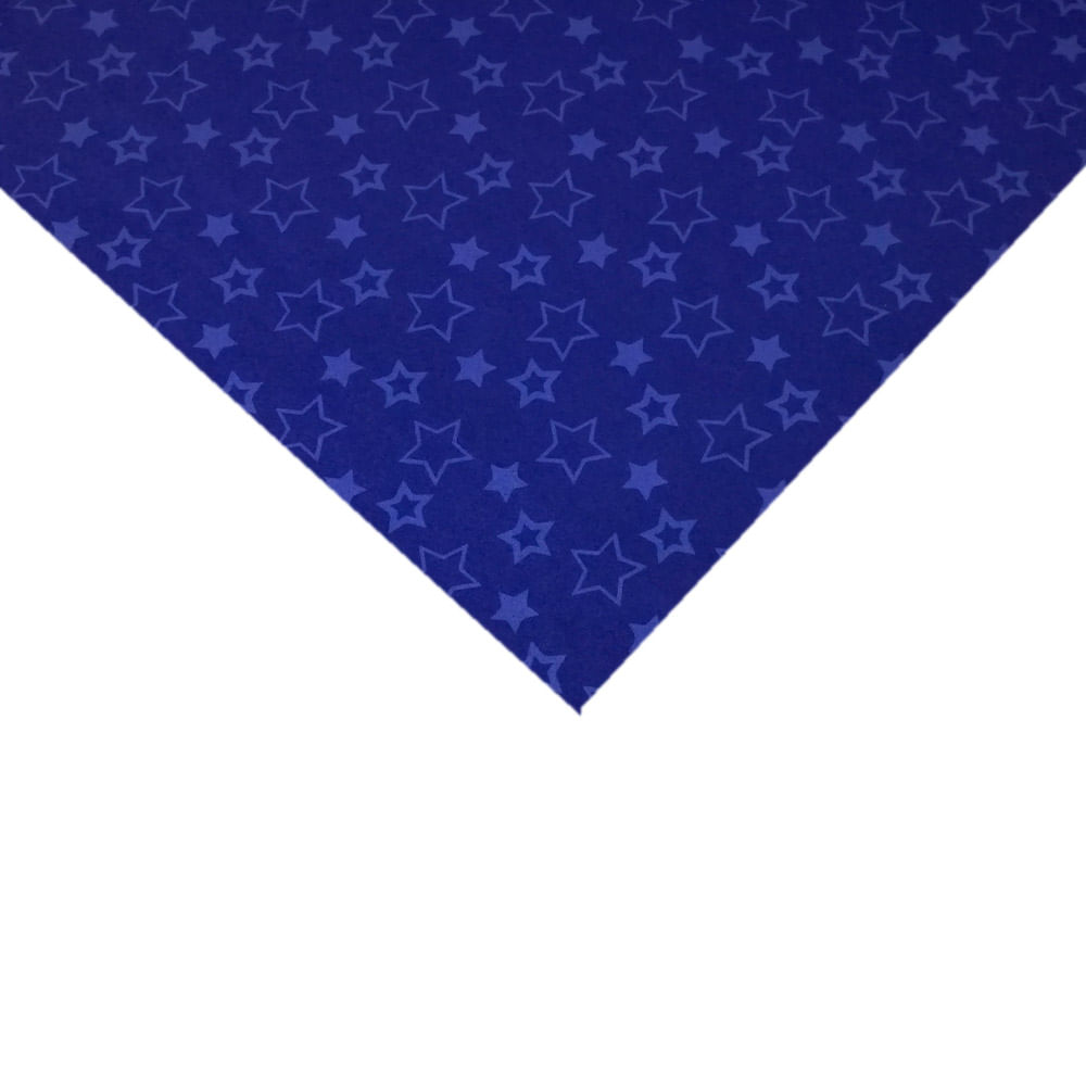 Goma Eva Diseños 40X60 Cm 2Mm Estrellas Azul/Blanco 1Pliego  Murano