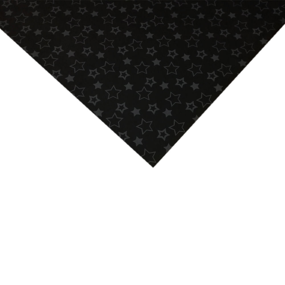 Goma Eva Diseños 40X60 Cm 2Mm Estrellas Negro/Blanco 1Pliego  Murano