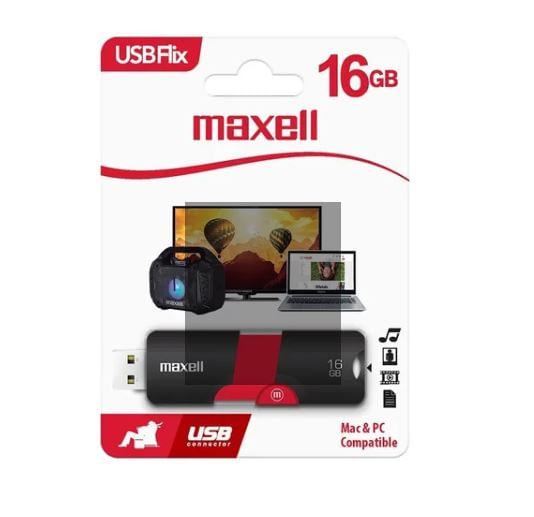 Pendrive Flix16Gb Maxell