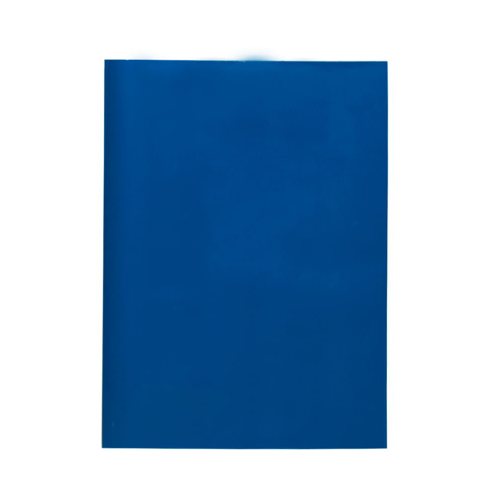 Forro Para  Cuaderno College Azul Plastico Murano