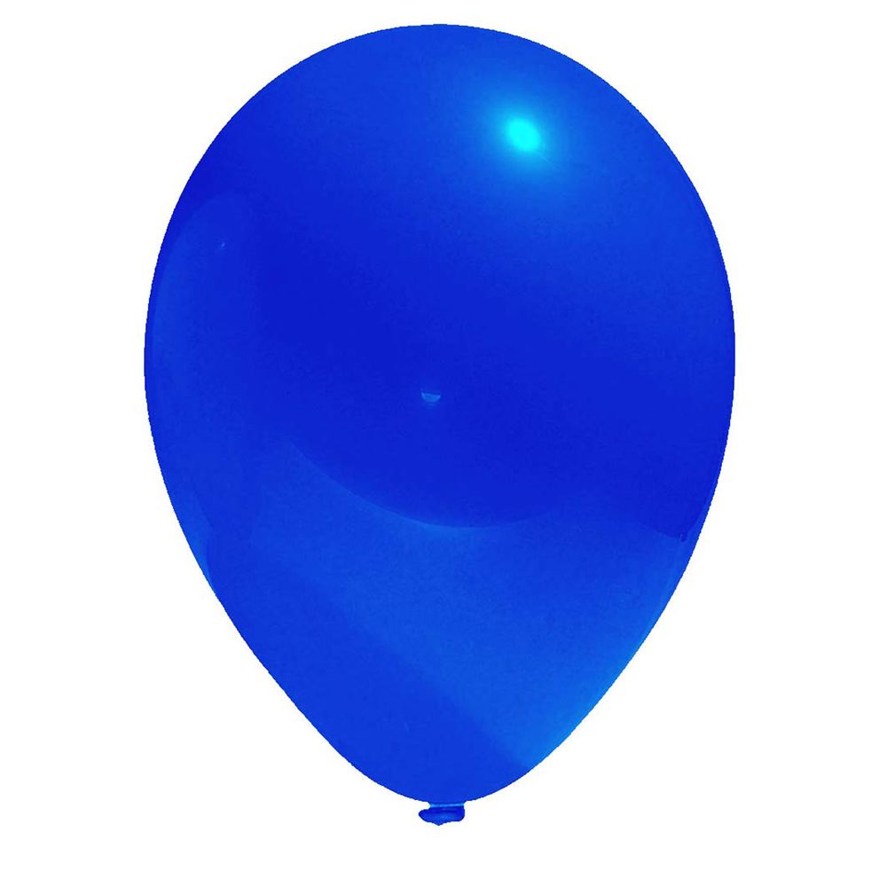 Globos Color Azul  25 Unidades  N°9 Big Party