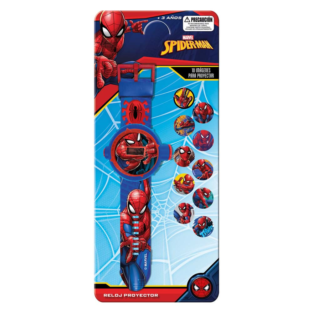 Reloj Proyector Spiderman Marvel