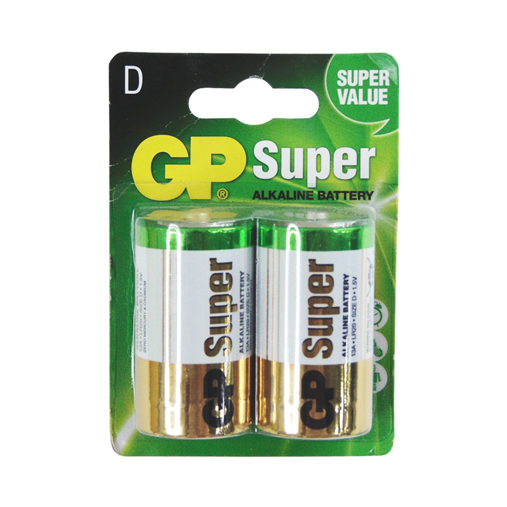 Tipo D GP blister 2 pilas – PilasChile