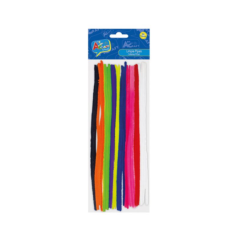 Limpia Pipas Colores Bolsa 30 Pcs Art & Craft - Dimeiggs