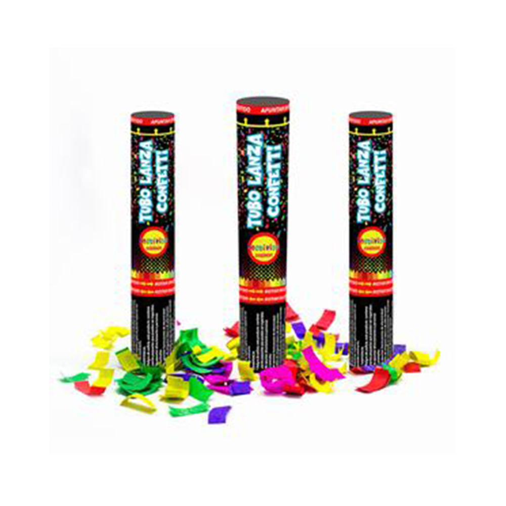 Tubo Lanza Confetti 30 Cm Festivity