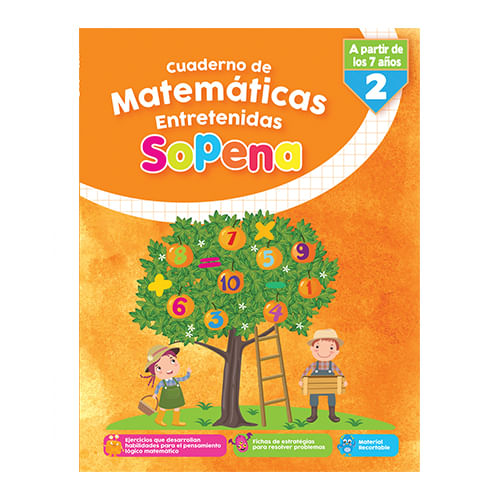 Libro Actividades Matematicas Entretenidas 2 Basico Sopena