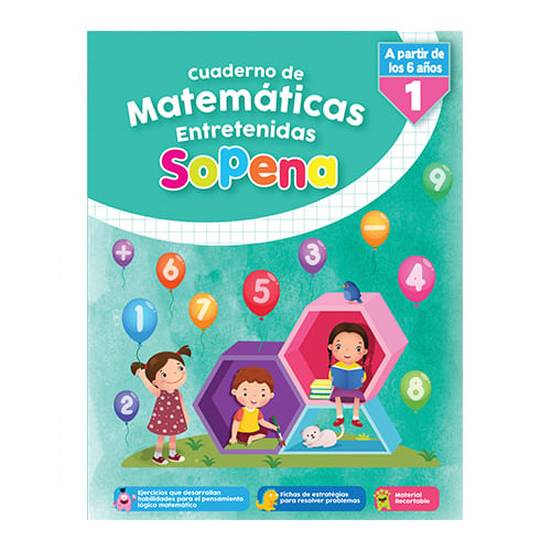 Libro Actividades Matematicas Entretenidas 1 Basico Sopena