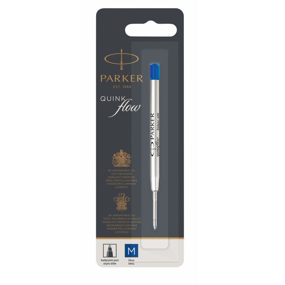 Repuesto Boligrafo Quinkflow Azul Medio Parker