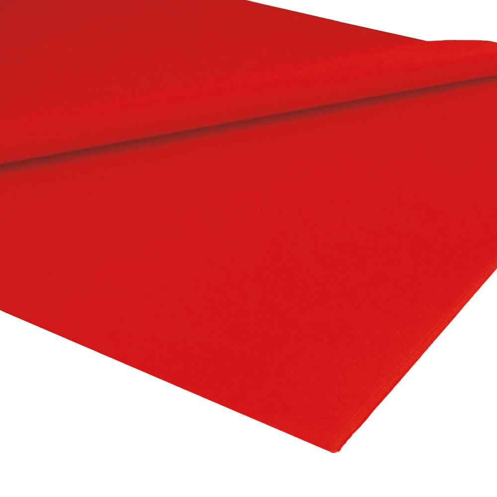 Papel Seda Rojo Bandera 22 Grs 50X75 Cm  Art & Craft