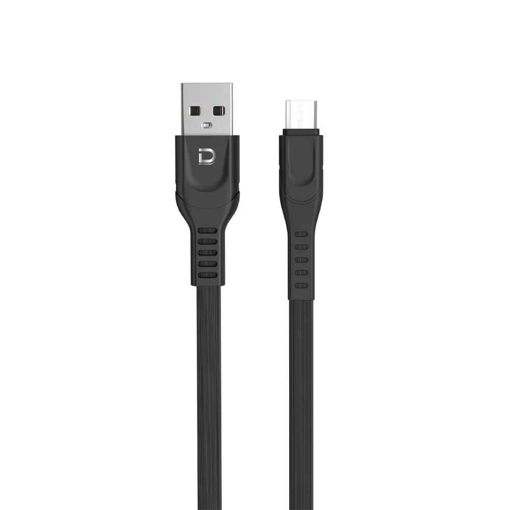 Cable Microusb 2 4A Negro 1M Datacom