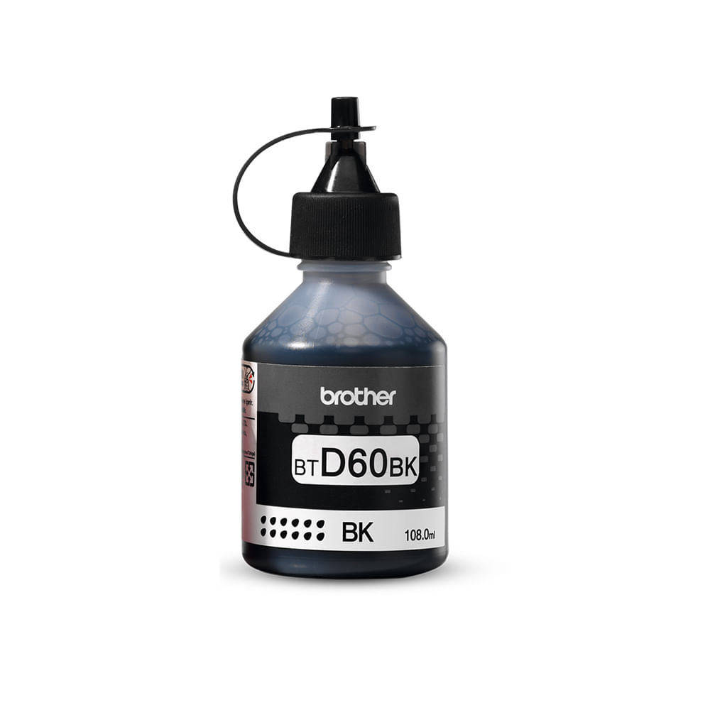 Botella De Tinta  Btd60Bk Negra Brother