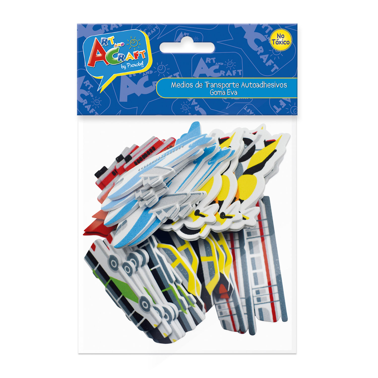 Letras Autoadhesivas De Goma Eva 56 Pcs Art & Craft - Dimeiggs