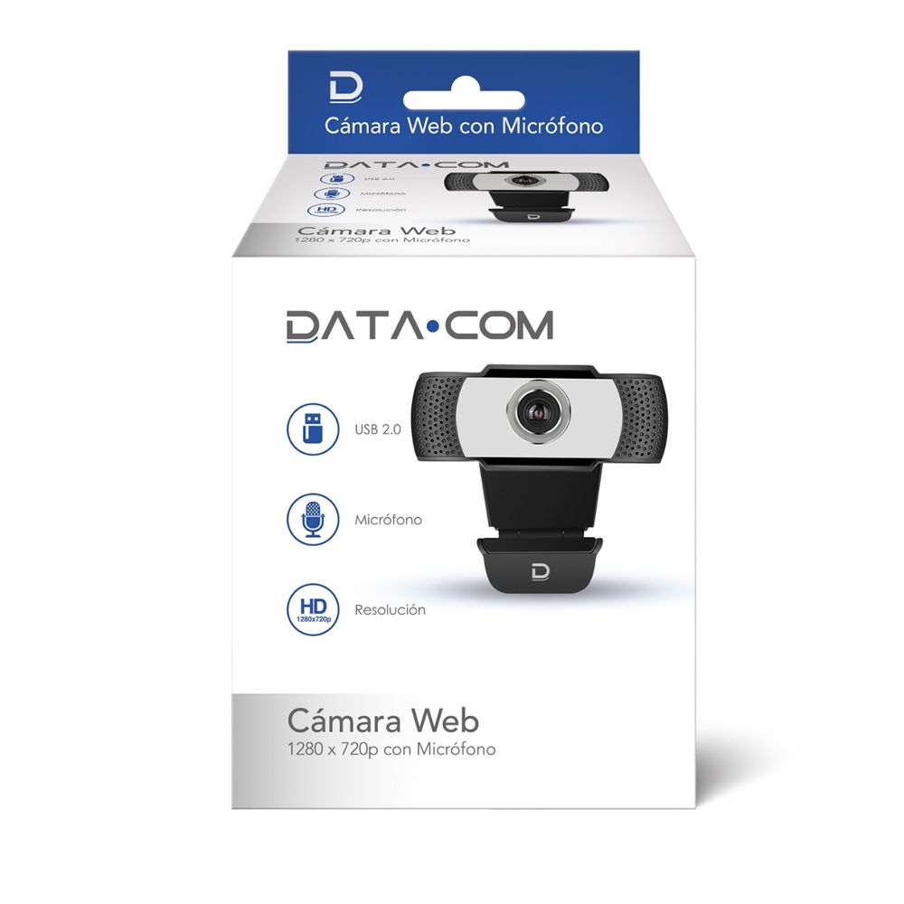 Camara Web 720 X 1280 Microfono Usb Datacom