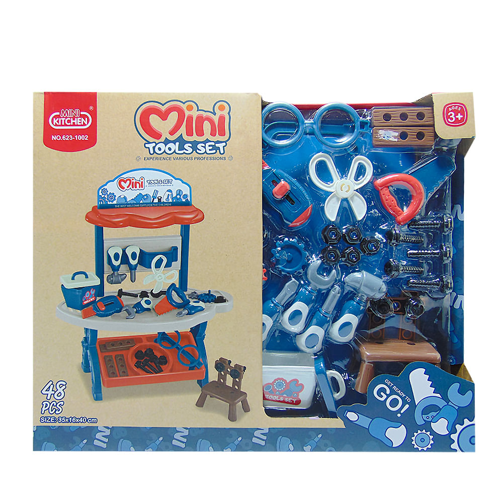 Set Herramientas 48 Piezas 42X34 Cms Nobel Toys