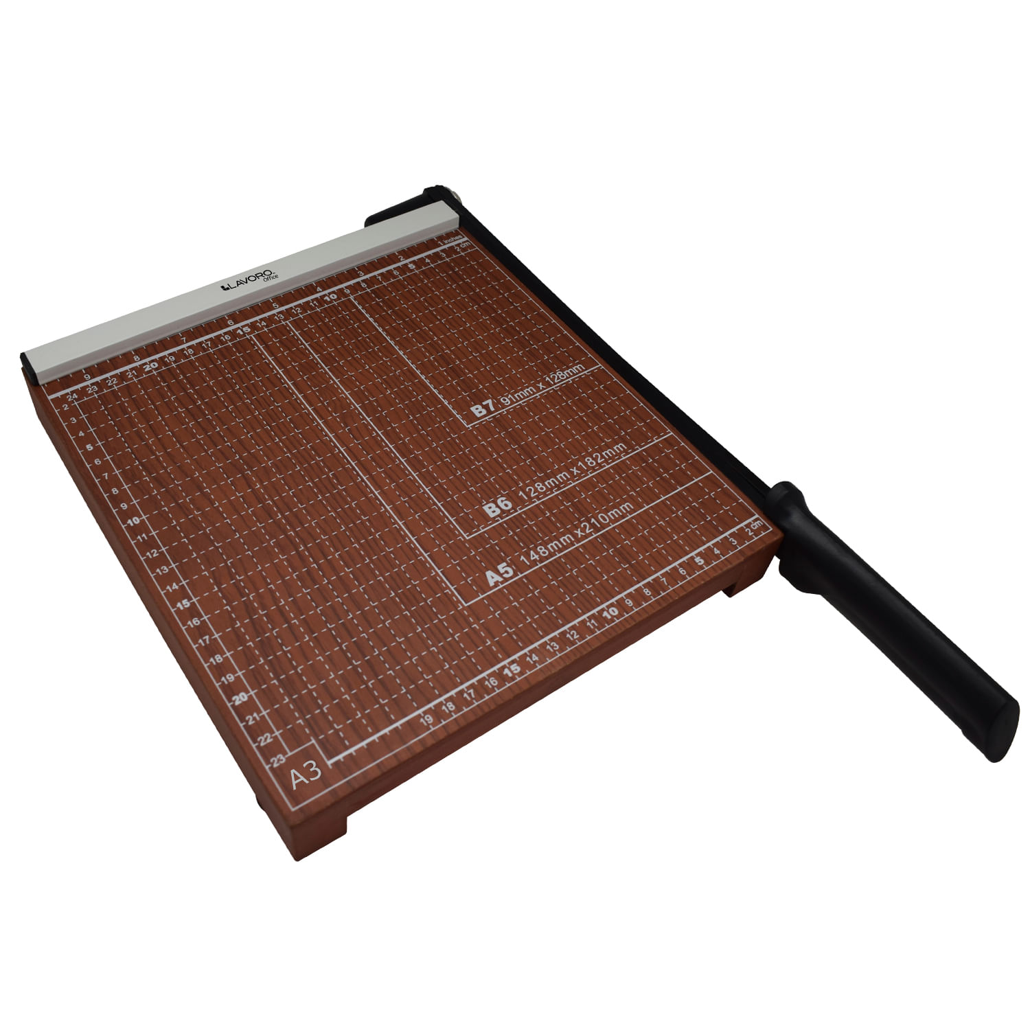Guillotina A3 12 Hojas Base Madera Lavoro