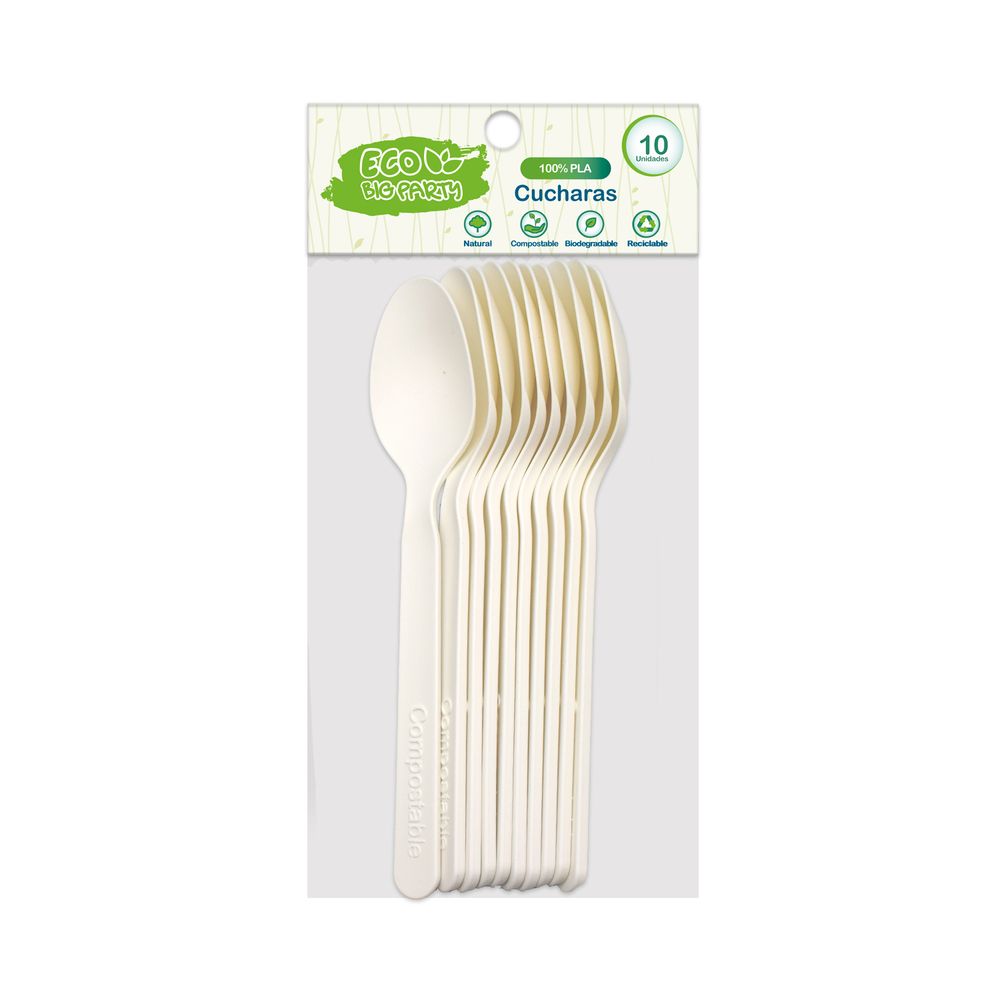 Cuchara Cpla 10 Unidades Big Party Eco