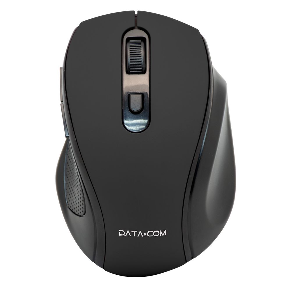 Mouse Inalambrico Negro Datacom