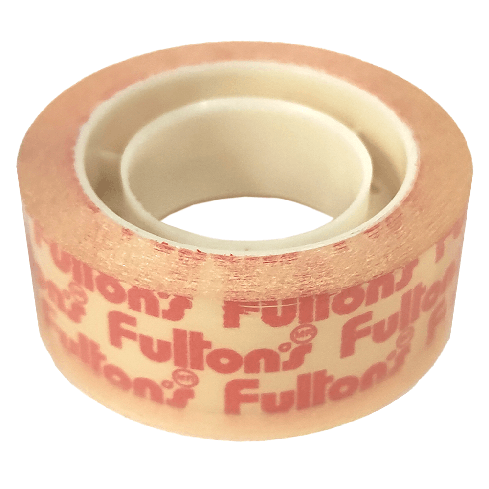 Cinta Adhesiva Economica 18 Mm x 20 Mt Transparente  1 Unidad Fultons