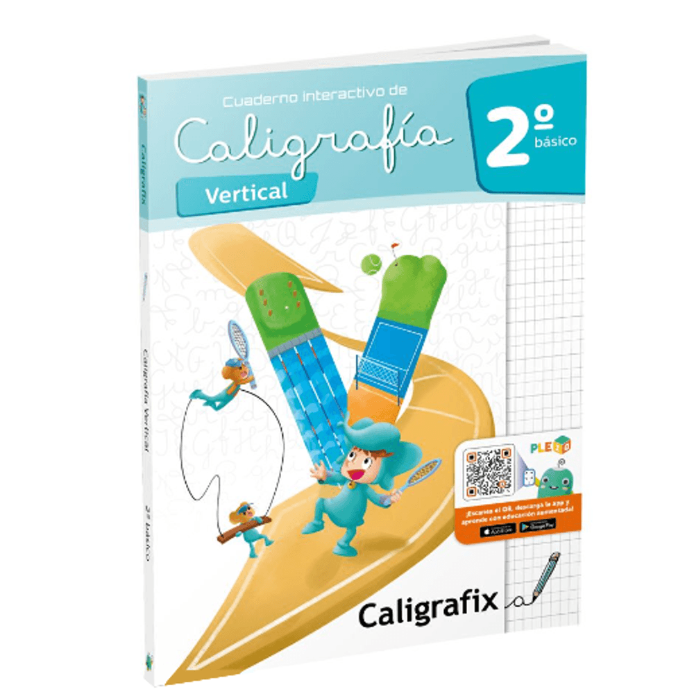 Libro Caligrafia Vertical 2 Basico Caligrafix