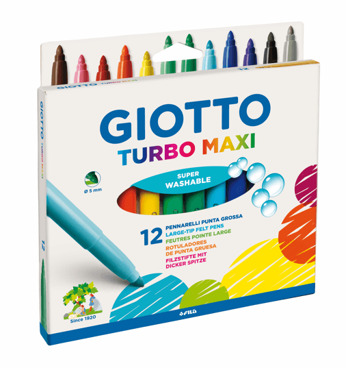 KIT 12 Marcadores De colores. Plumones Doble Punta Pincel. Ultra