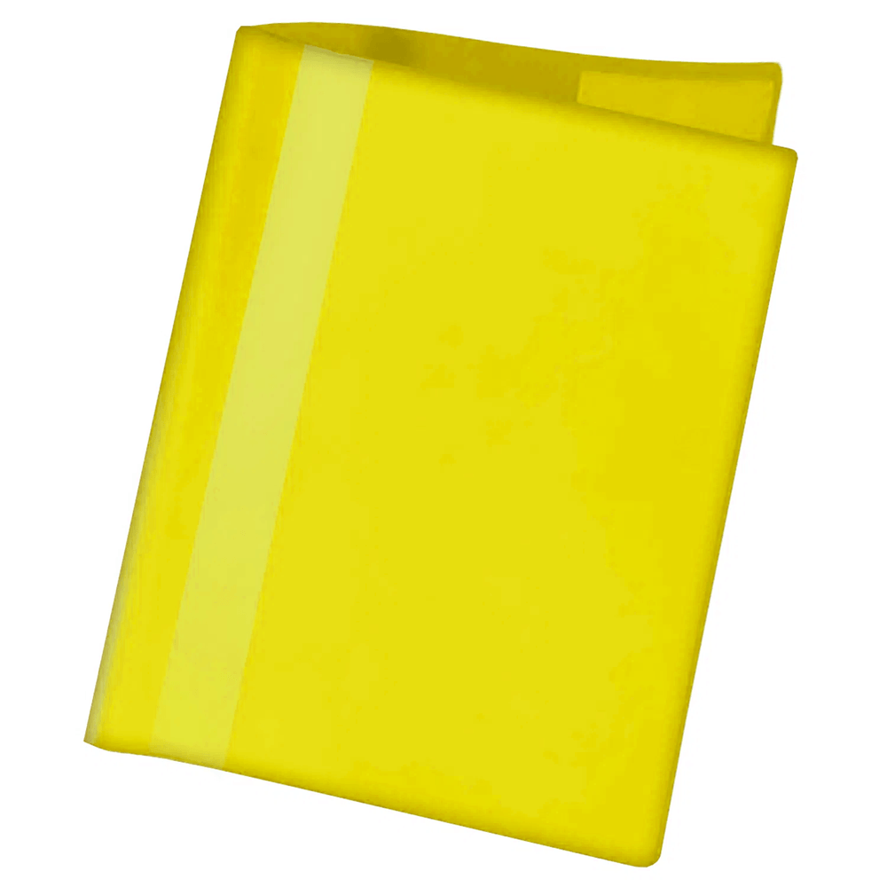 Forro Para  Cuaderno College Amarillo Plastico Murano