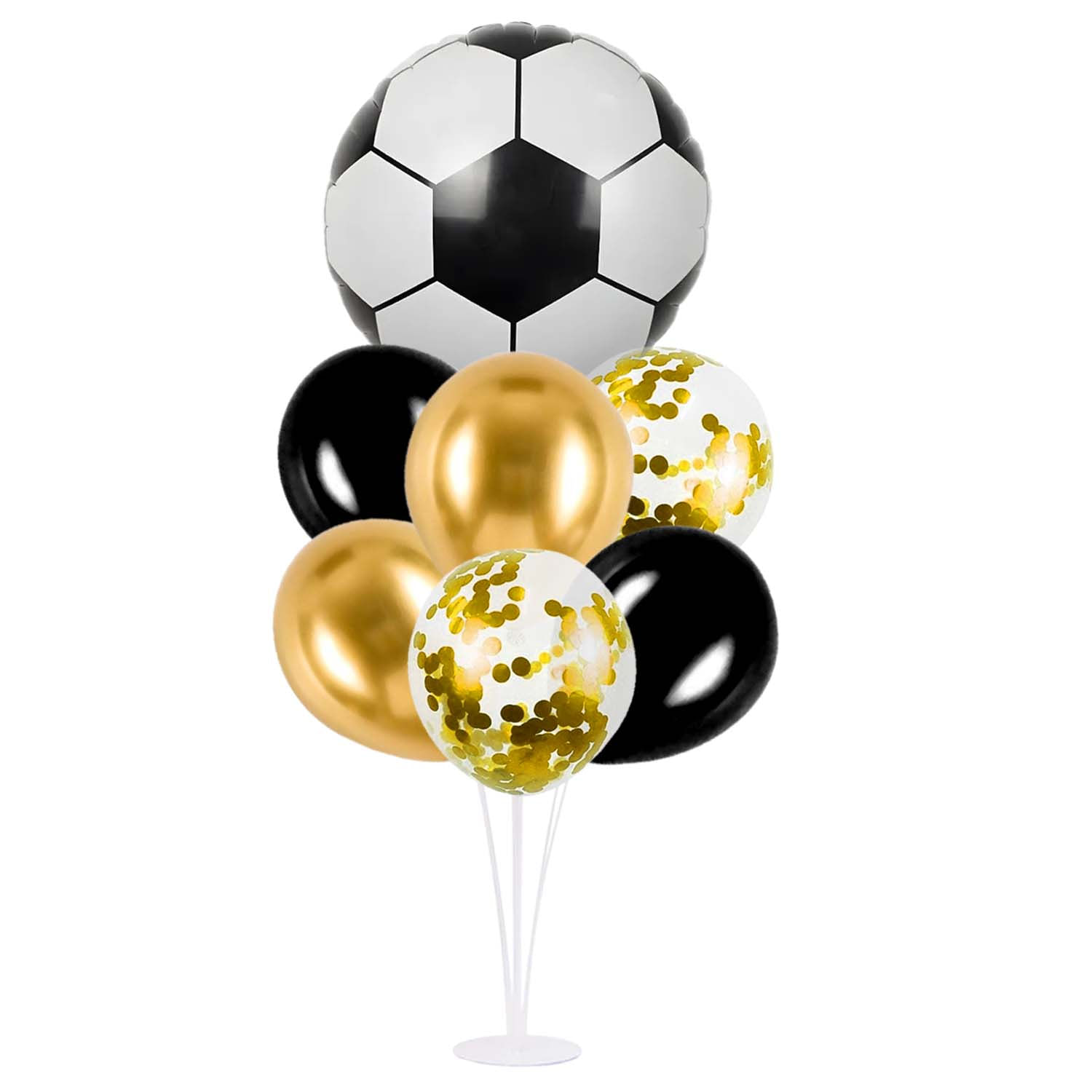 Set Pedestal 101 Cm + 7 Globos Futbol Big Party