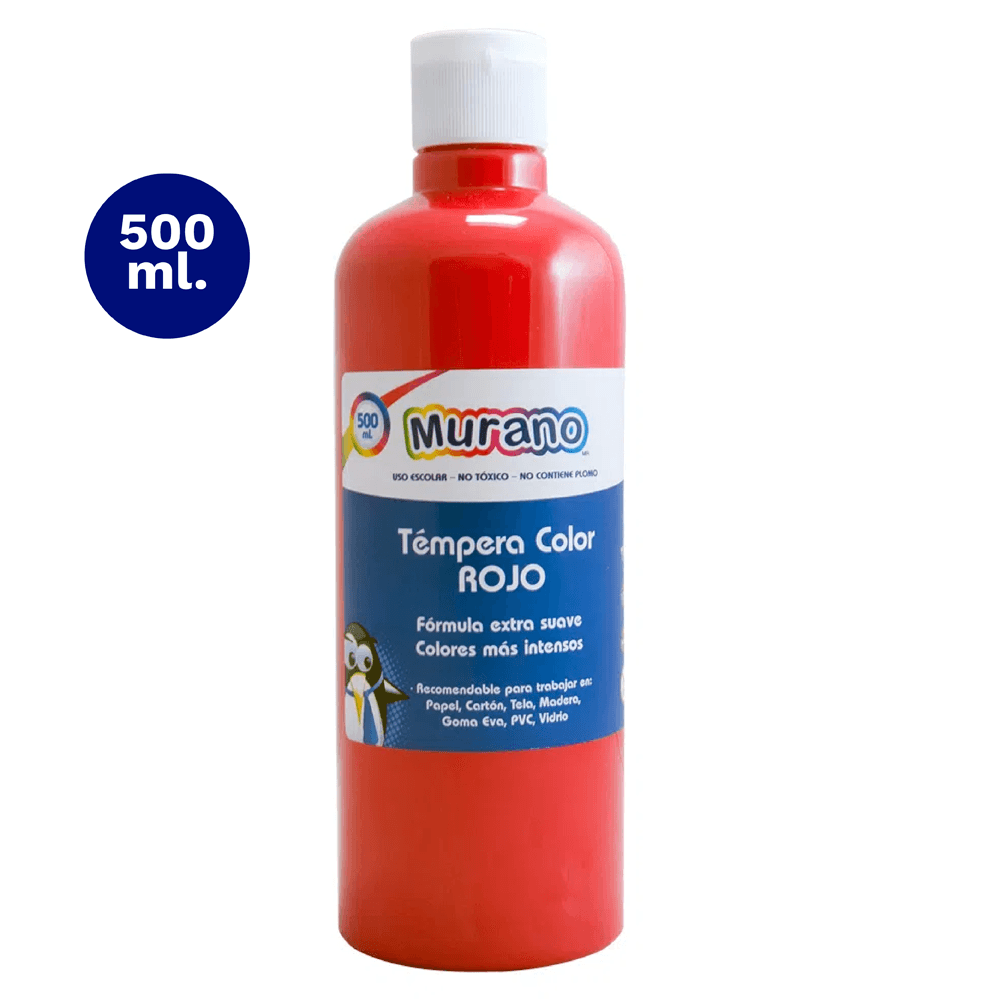 TEMPERA ROSS 12 COLORES FCO 15ML - Comercial La Papa