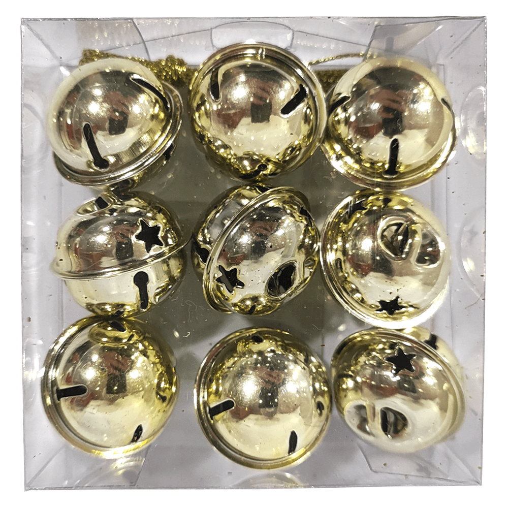 Cascabel 3 Cm 9 Unidades Big Party