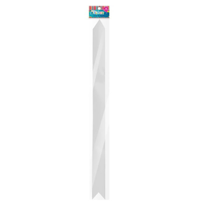 Cinta Mágica Lisa 3 x 48 Cm Blanco 10 Piezas Nobel Gift