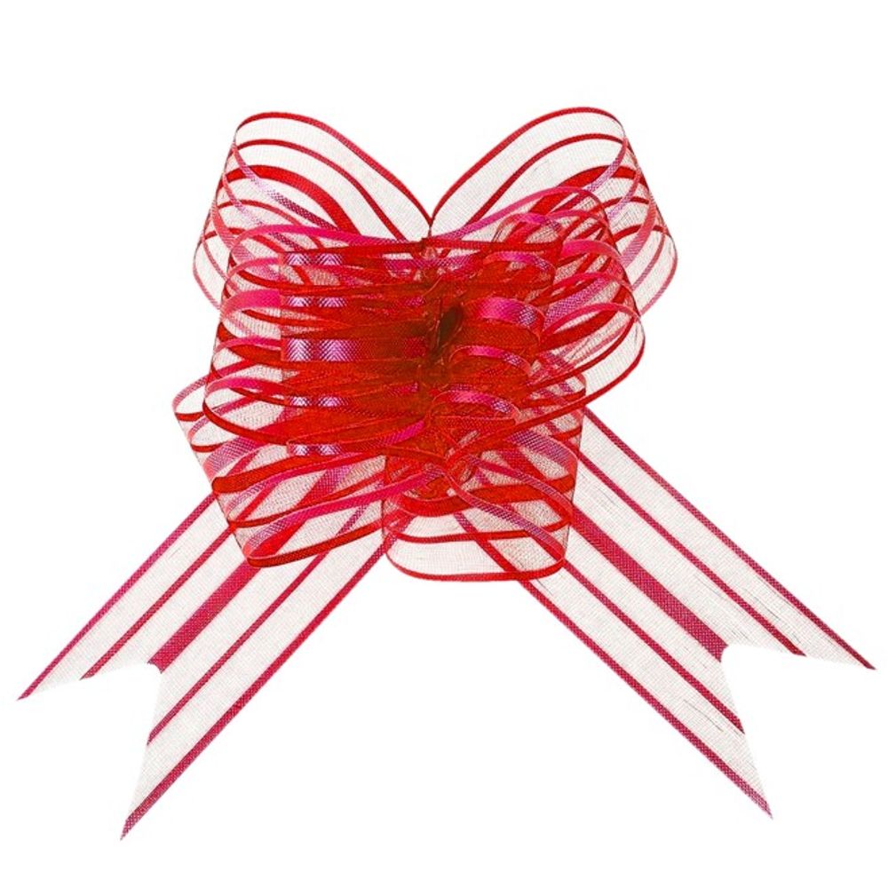 Cinta Magica Con Franja 3 X 48 Cm Rojo Nobel Gift