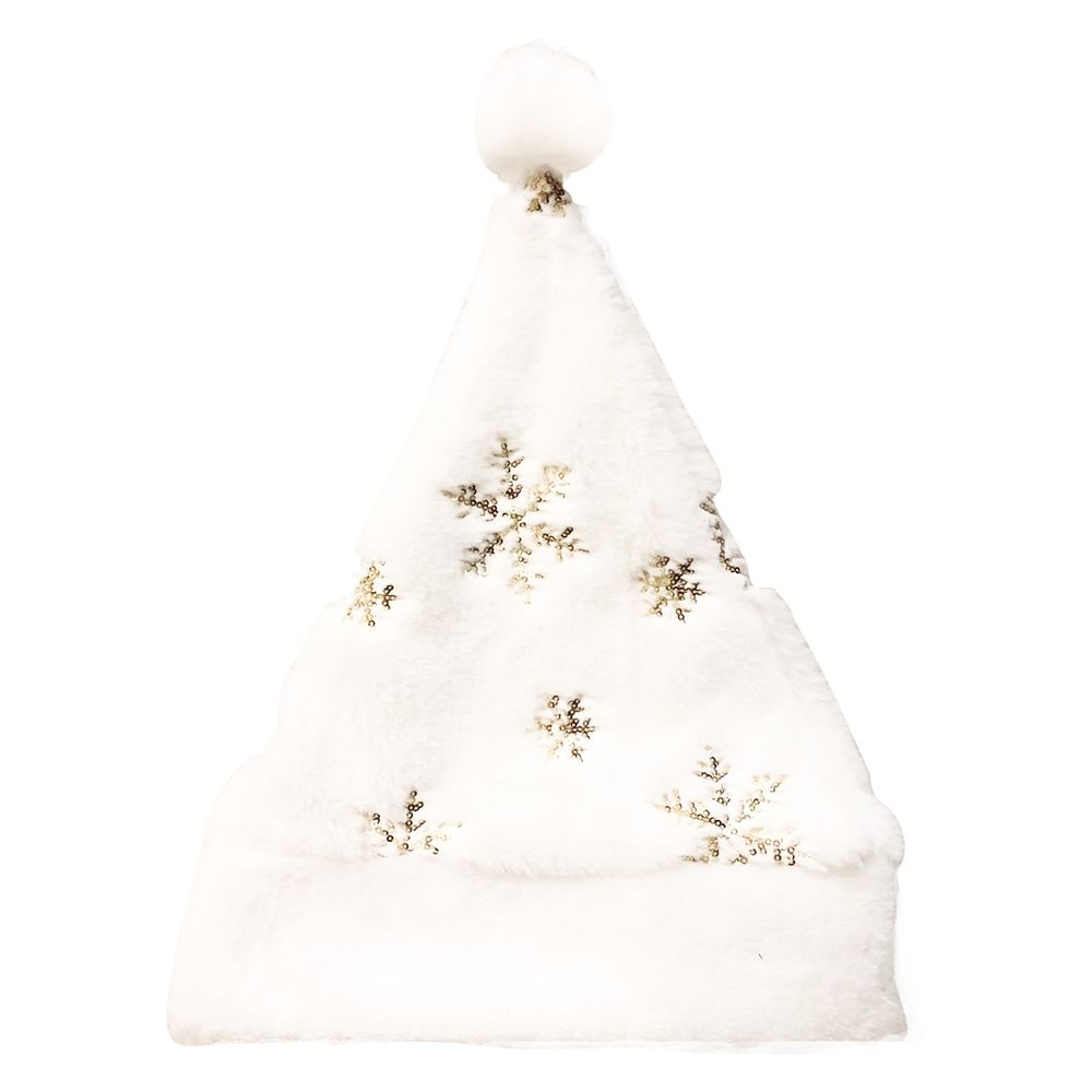 Gorro Blanco Navideño Big Party