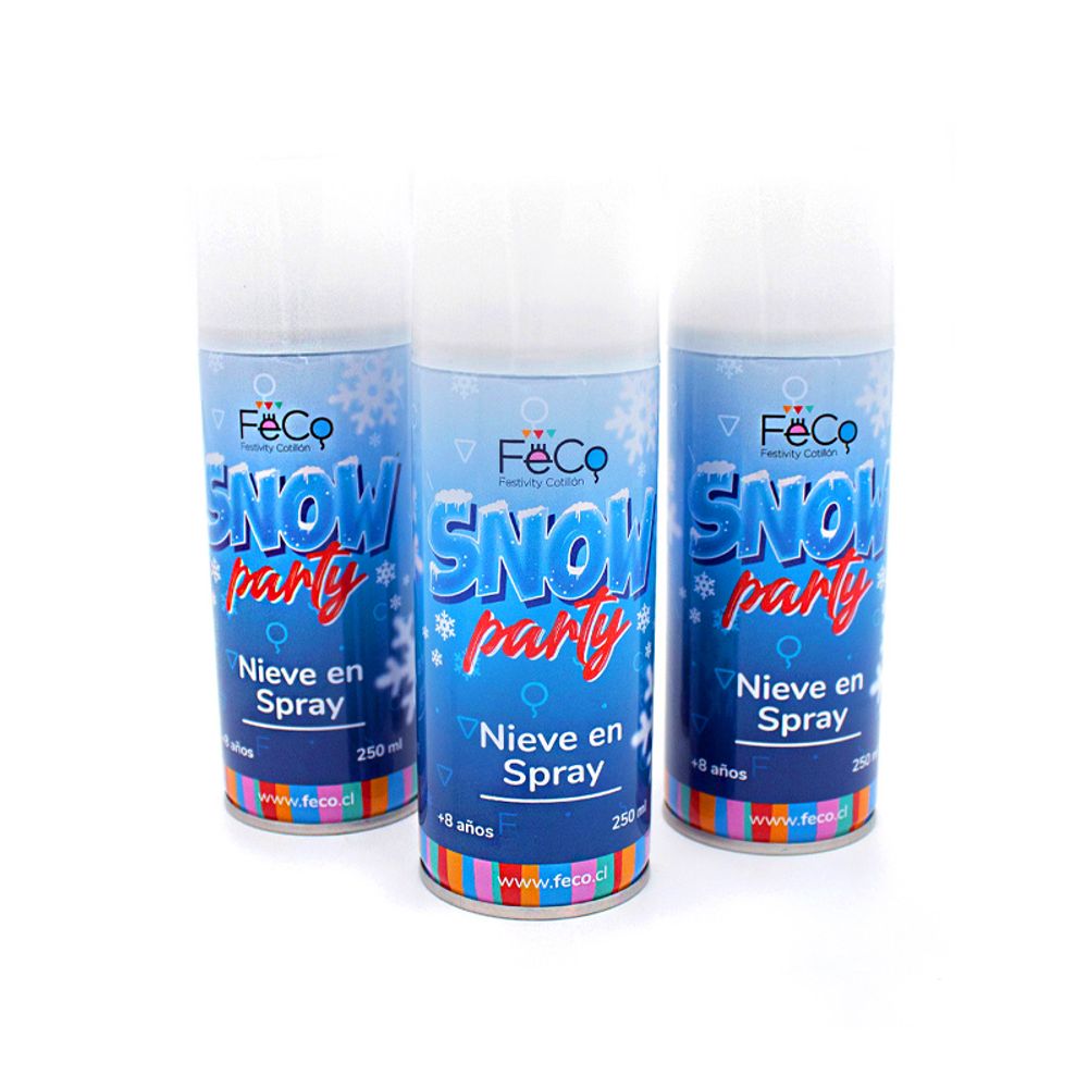 Nieve Spray 250 Ml 1 Unidad Fiestamani Fiestamania
