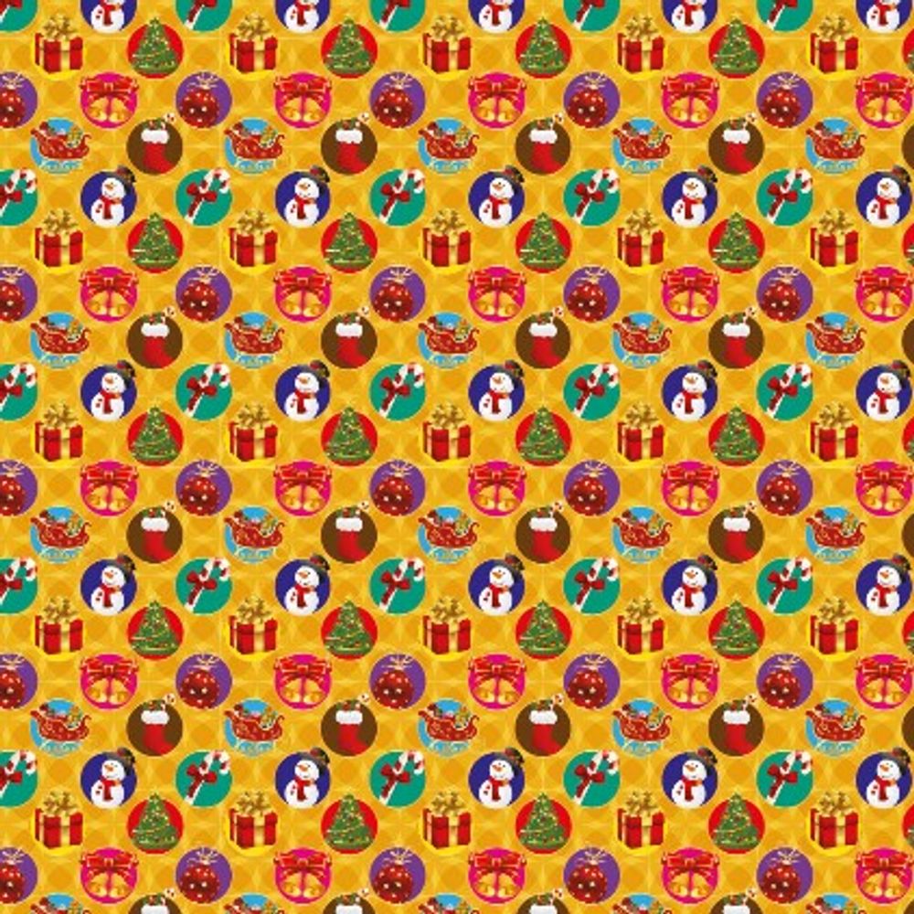 Papel De Regalo Navidad 70 X 100 Cm Nav019 Proarte