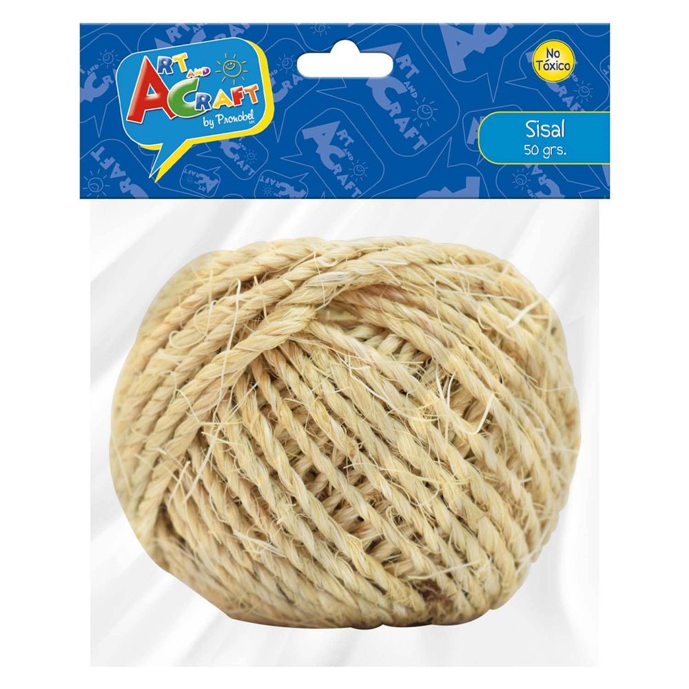 Sisal 50 Gramos Colores Surtidos Art & Craft