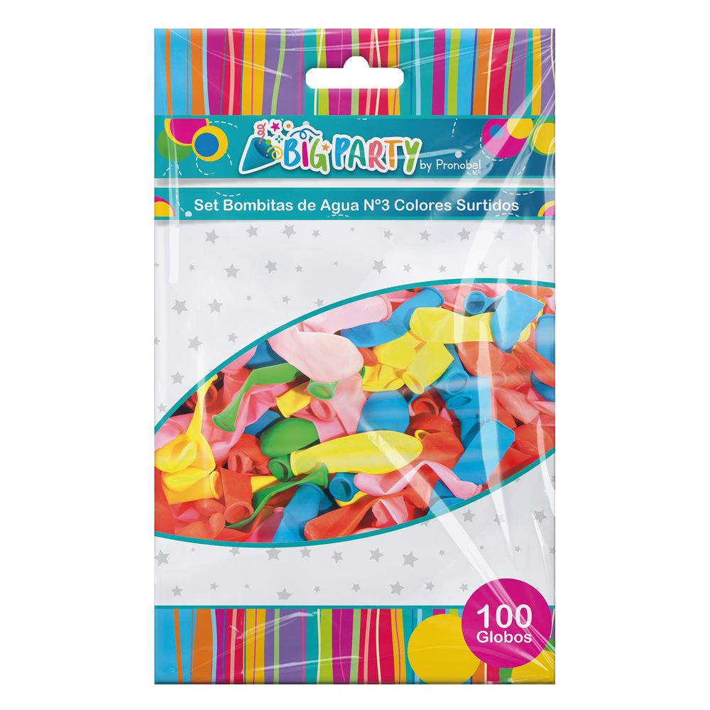 Bolsa Bomba De Agua N3 Big Party Big Party