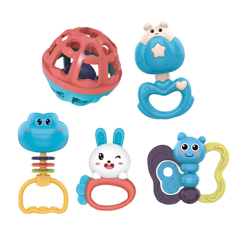 Set 5 Sonajeros Bebe Nobel Toys