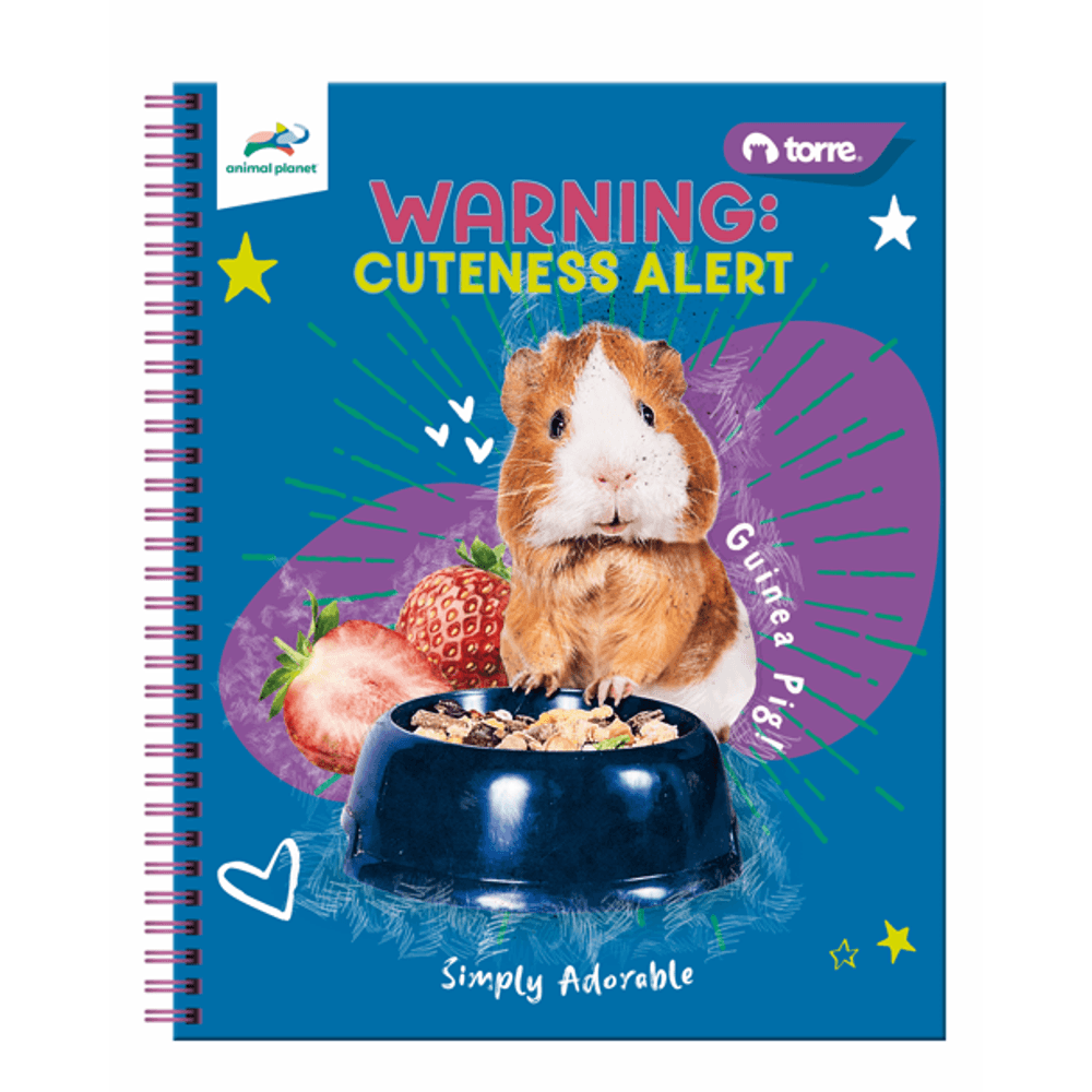 Cuaderno Universitario Clasico Animal Pets 100 Hojas 7 Mm Torre