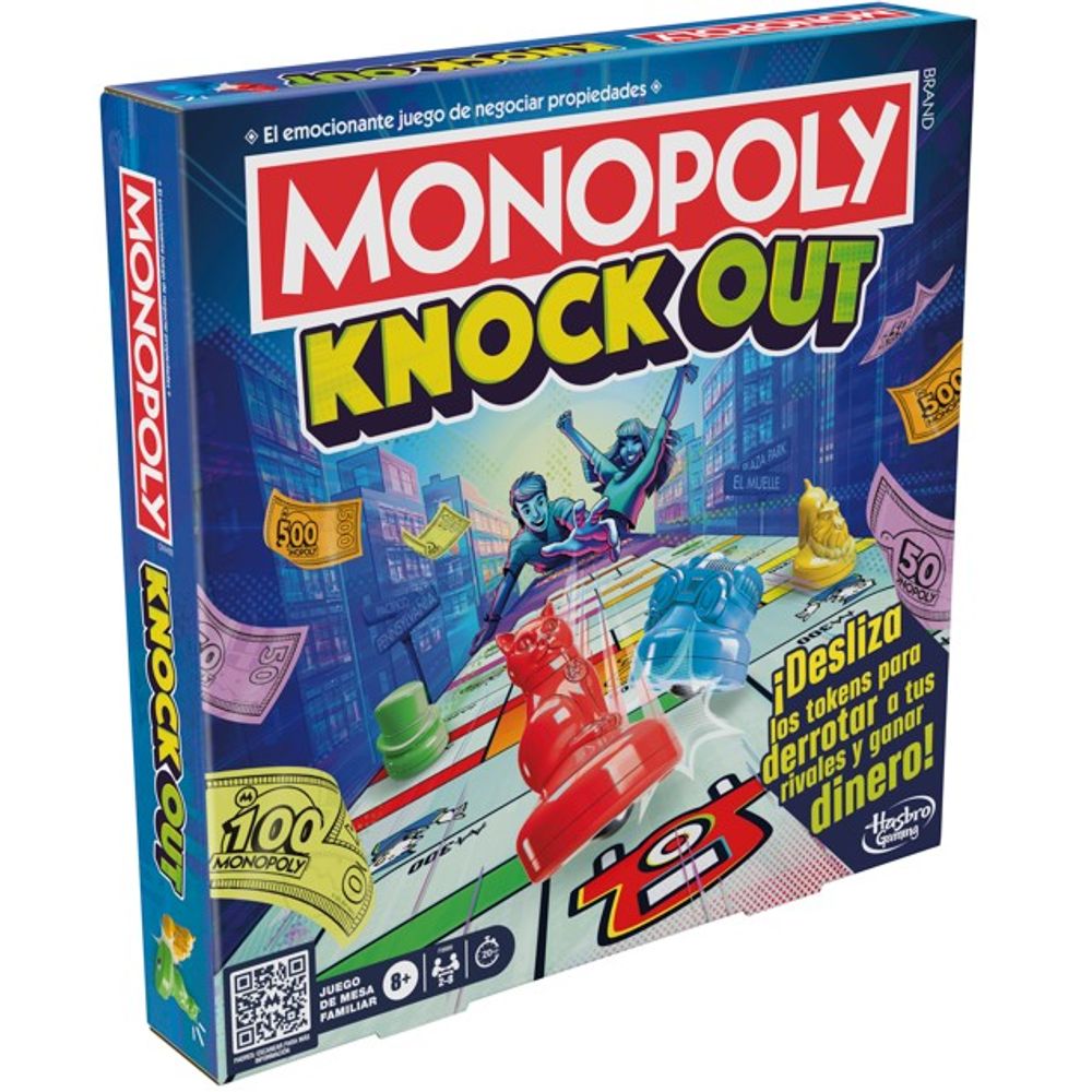 Juego De Mesa Monopoly Knockout Hasbro