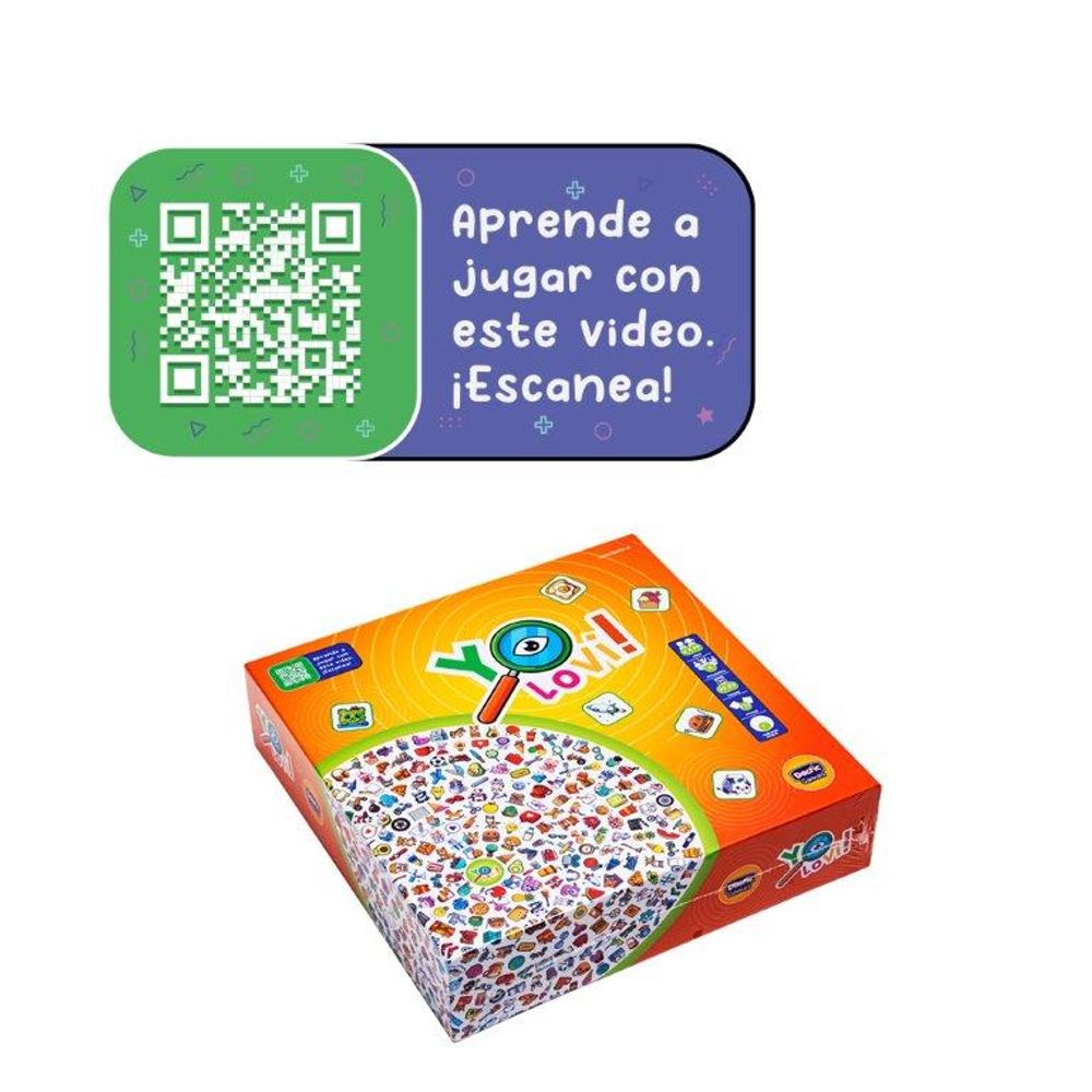Juego de Mesa ¡Yo lo Vi! Dactic