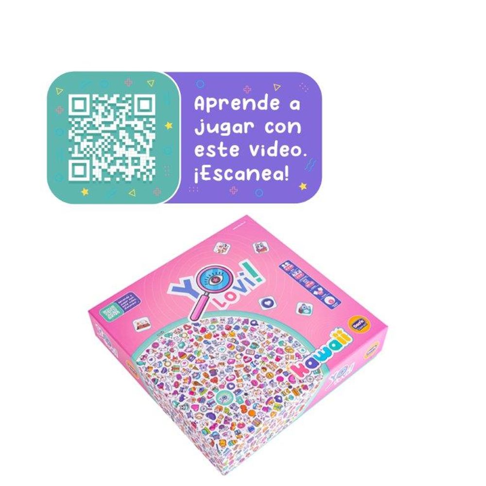 Juego de Mesa ¡Yo lo Vi! Kawaii Dactic