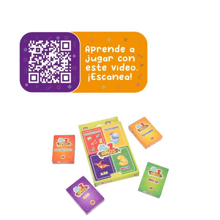 Juego-de-Mesa-Dinosaurio-4-en-1-Dactic